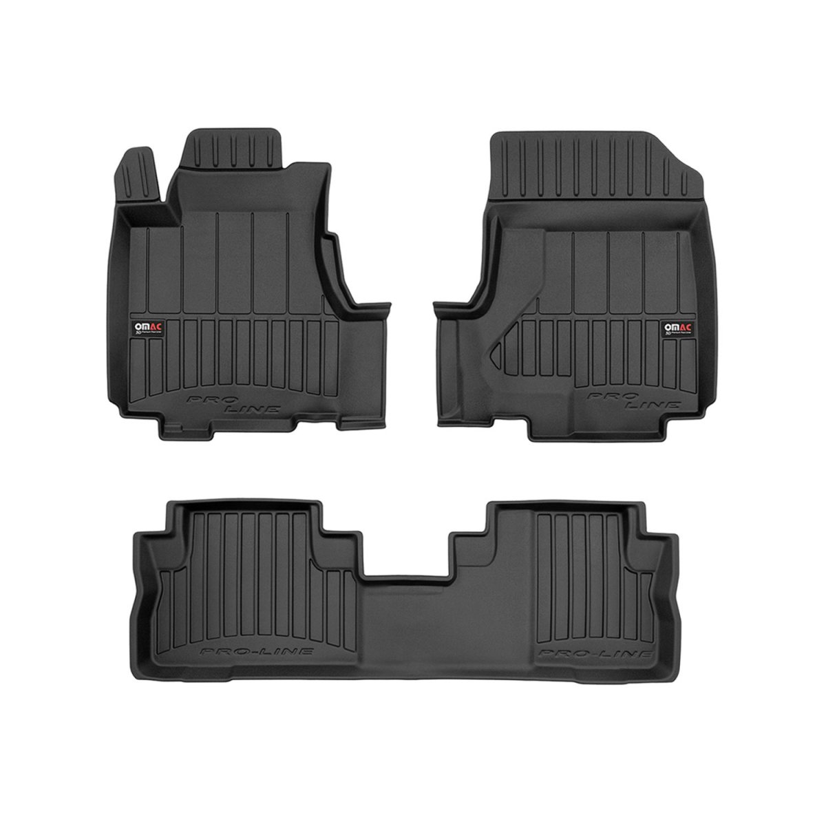 Honda CR-V Floor Mat - Omac - Premium TPE - Black - '07-'11